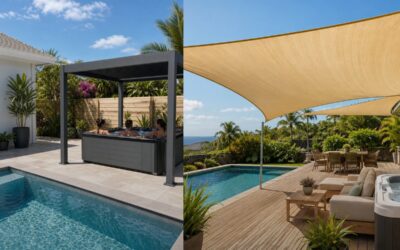 Pergola bioclimatique ou voile d’ombrage : que choisir à La Réunion ?