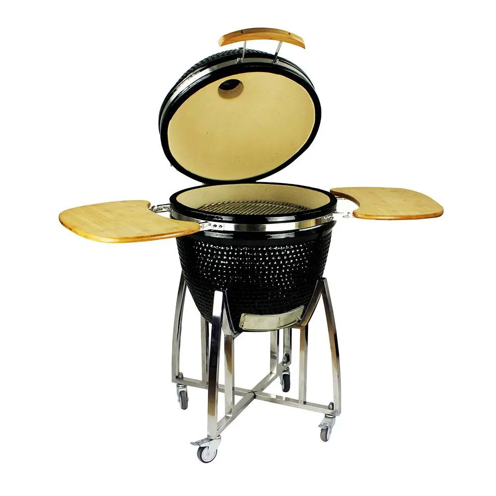 Auplex-Luxury-Outdoor-23.5-Inch-Ceramic-Egg-BBQ-Grill-7