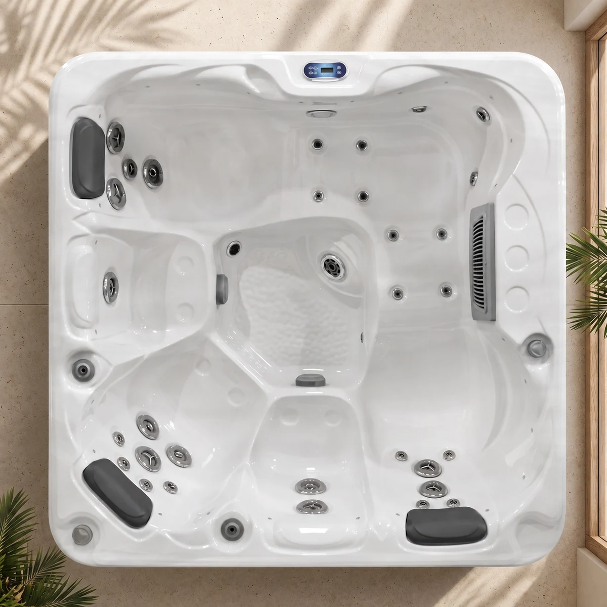 Spa Family Plus — Vue du dessus