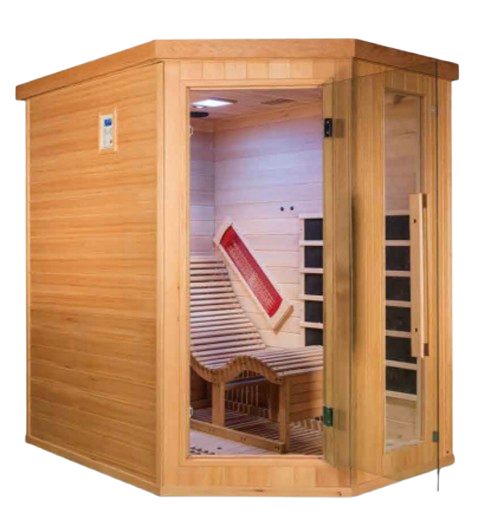 Sauna infrarouge 1 place allongée