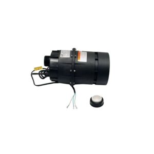 Souffleur AP700 700 W, corps cylindrique noir, avec raccord photographié séparément