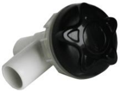 Vanne de cascade pour spa 1 pouce, base translucide — référence 03-GM-PBKGF-006