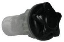 Commande d’air pour spa 1 pouce, base translucide — référence 03-GM-TM-KQTJ-004